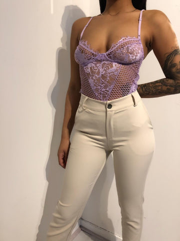 Skin deep satin bodysuit