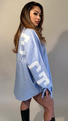 New York Oversized Shirt Dress