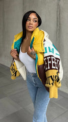 Harlem Multicolor Oversized Puffer Jacket