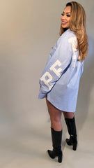 New York Oversized Shirt Dress