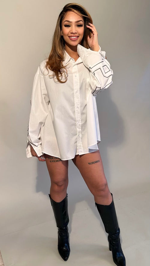 New York Oversized Shirt Dress
