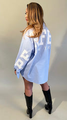 New York Oversized Shirt Dress