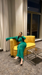 Ombré Crochet Skirt Set