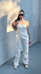 Loose Fit Cargo Jumpsuit