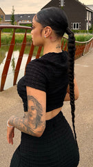 Salines Crochet Top