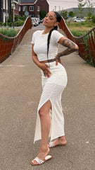 Salines Crochet Top