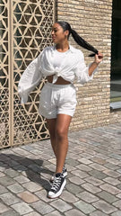 Millie Short Shirt Set