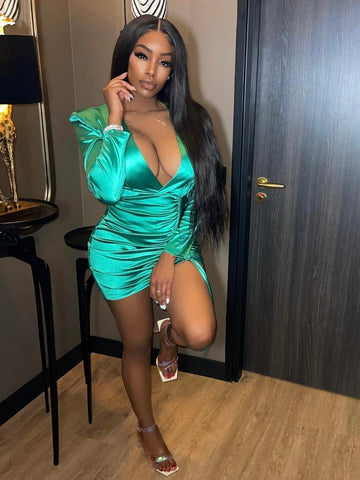 Holidate Sparkle Corset Dress