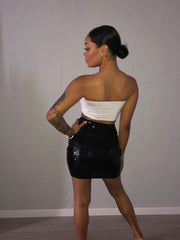Glam rock skirt