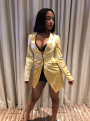 Beau Jolie Corset Blazer Dress