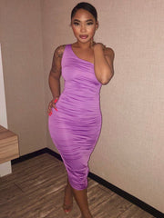 Ruched And Ready Dress