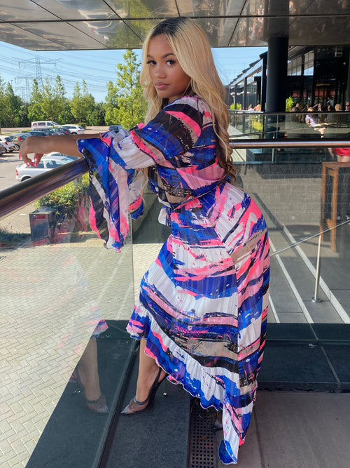Flamingo Maxi Dress