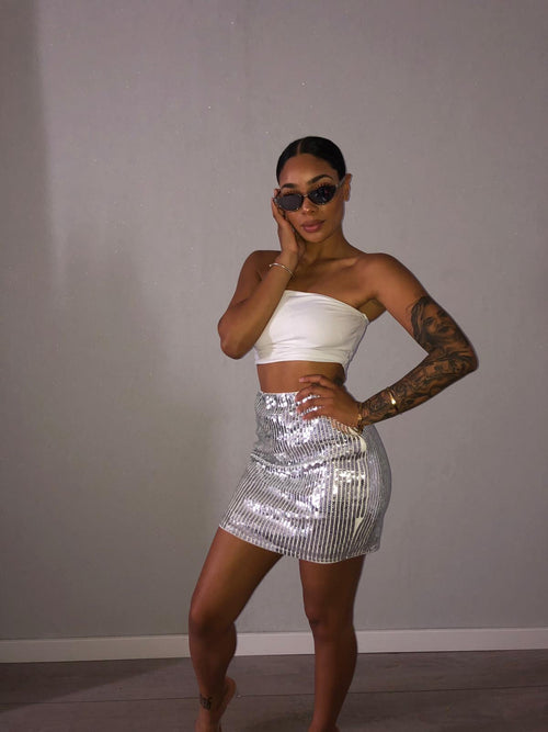 Glam rock skirt