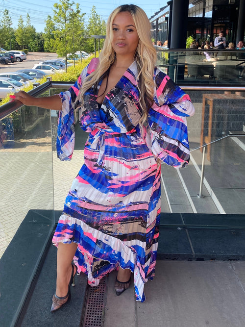 Flamingo Maxi Dress