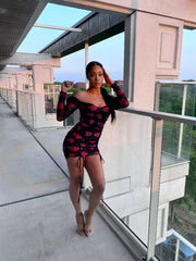 Polly Floral Mini Dress