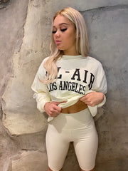 Los Angeles Slogan Sweater