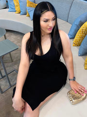 What They Want Ribbed Dress
