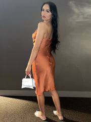 Sierra Satin Slip Dress