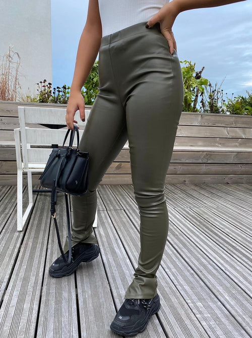 The Famous Split Pants Olive Green