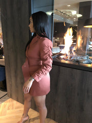 Headed to the top blazer dress