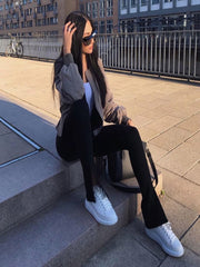 Jenna Side Split Pants