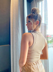 Winona Ribbed Zipper Bodysuit