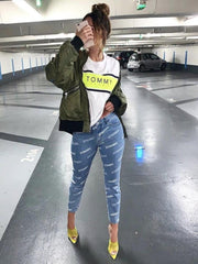 Dynamic boyfriend jeans