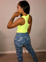 Dynamic boyfriend jeans