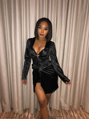 Beau Jolie Corset Blazer Dress