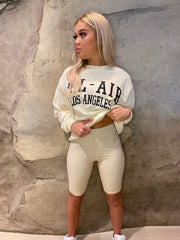 Los Angeles Slogan Sweater