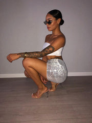 Glam rock skirt