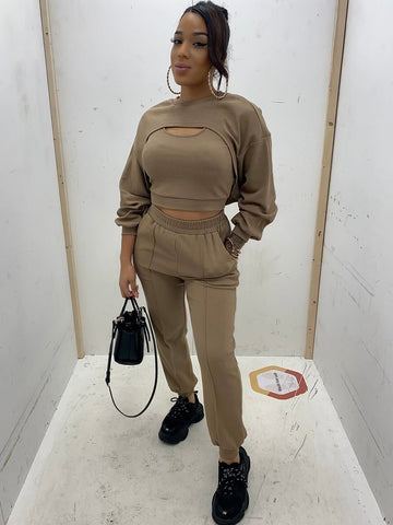 Slaying In Cosy 3 Piece Set