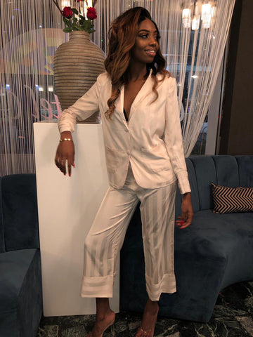 Vila Split Back Oversized Blazer