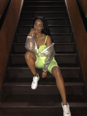 Hottie bralet- Lime