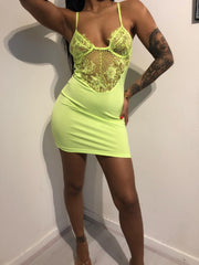 Lacey mini dress