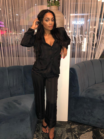 Vila Split Back Oversized Blazer