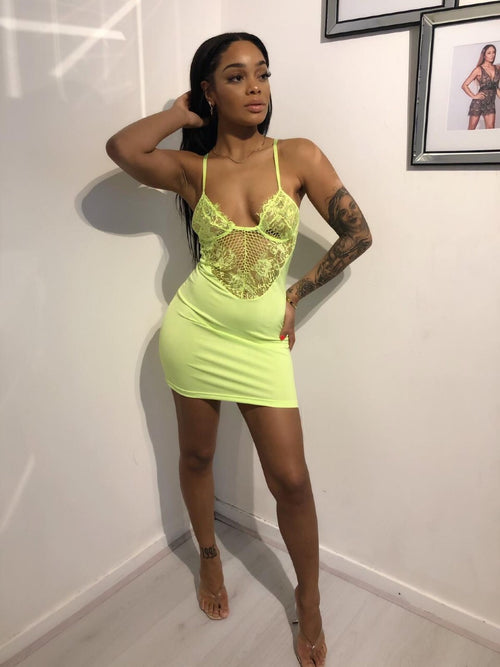 Lacey mini dress